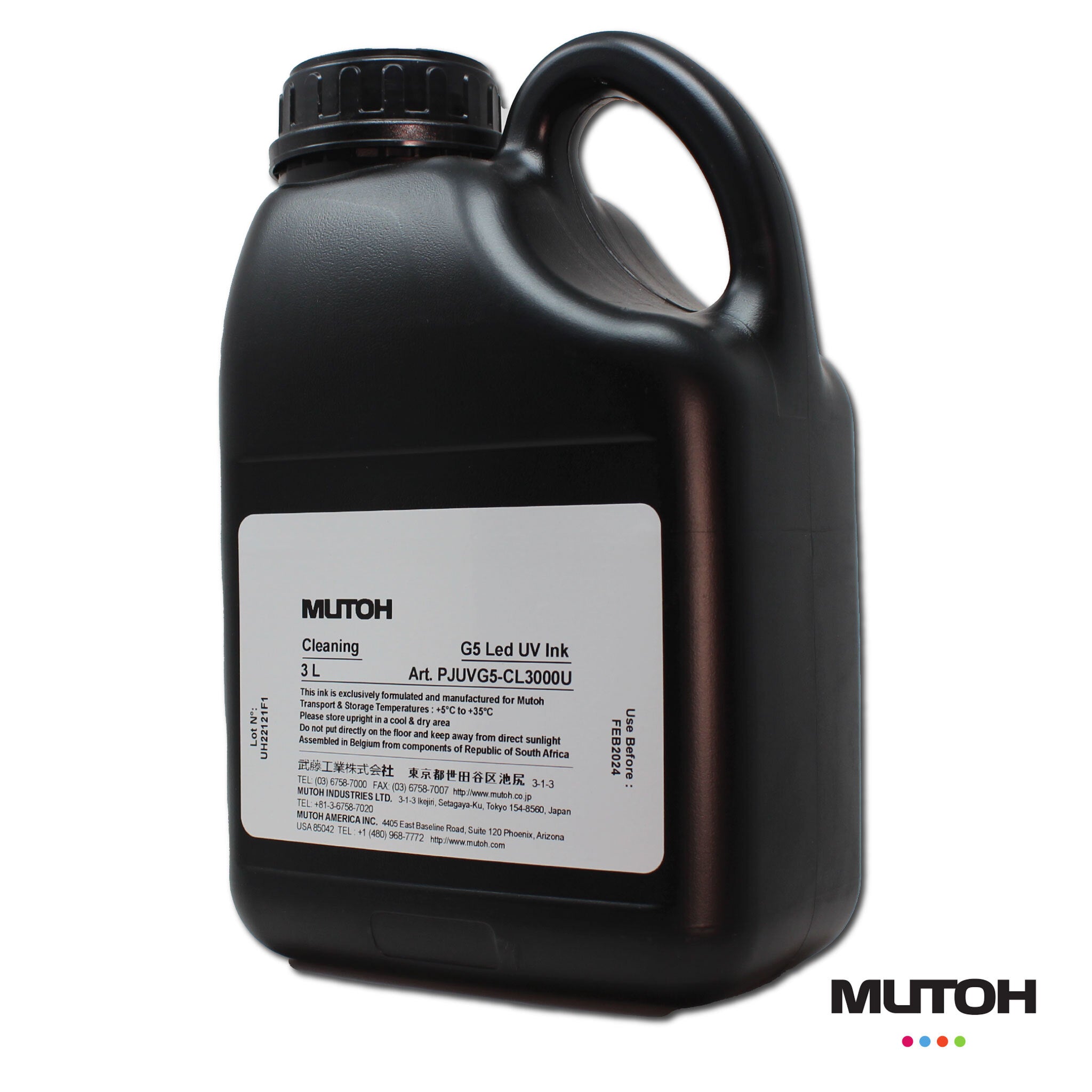 Mutoh UVG5 UV LED Ink 3000ML Cleaner