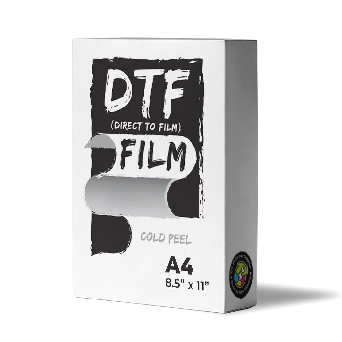 Yamation DTF Transfer Film Glossy: 8.5 x 11inch 50 Sheets PET Paper  Glossy Clear Cold Peel Direct to Film Transfer Film for Tshirt