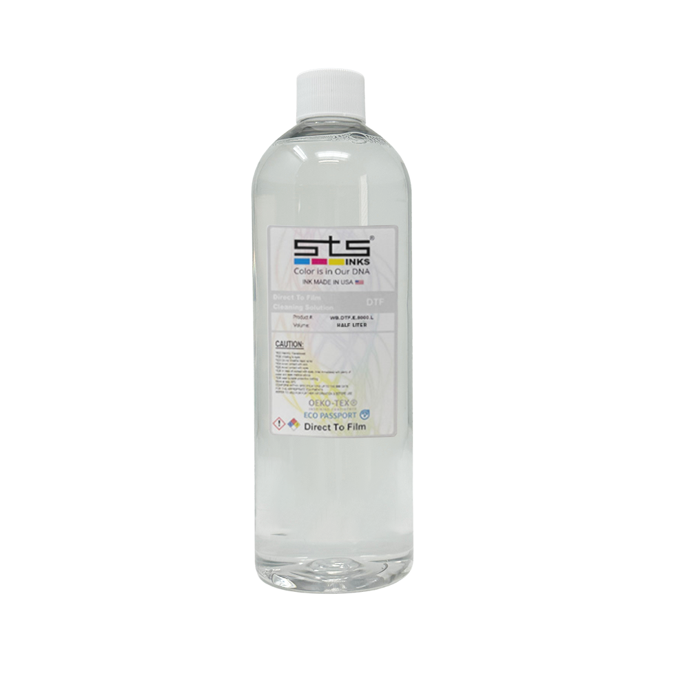 Cleaning Solution Liter for Garment Printers : Garment Printer Ink