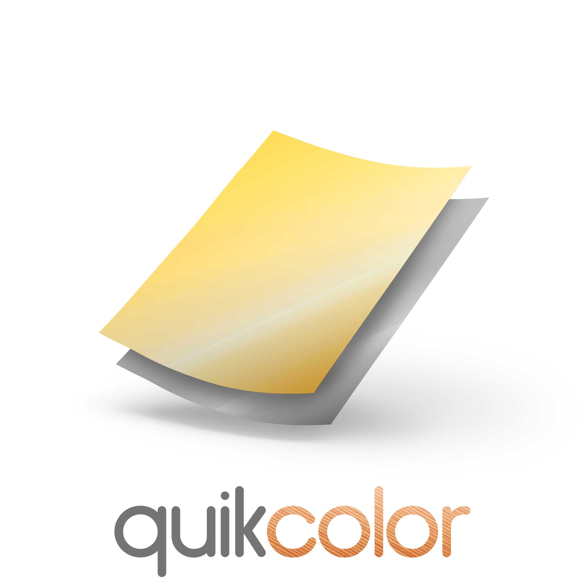 Quikcolor Metallic Hard Surface 1-Step Transfer Media for
