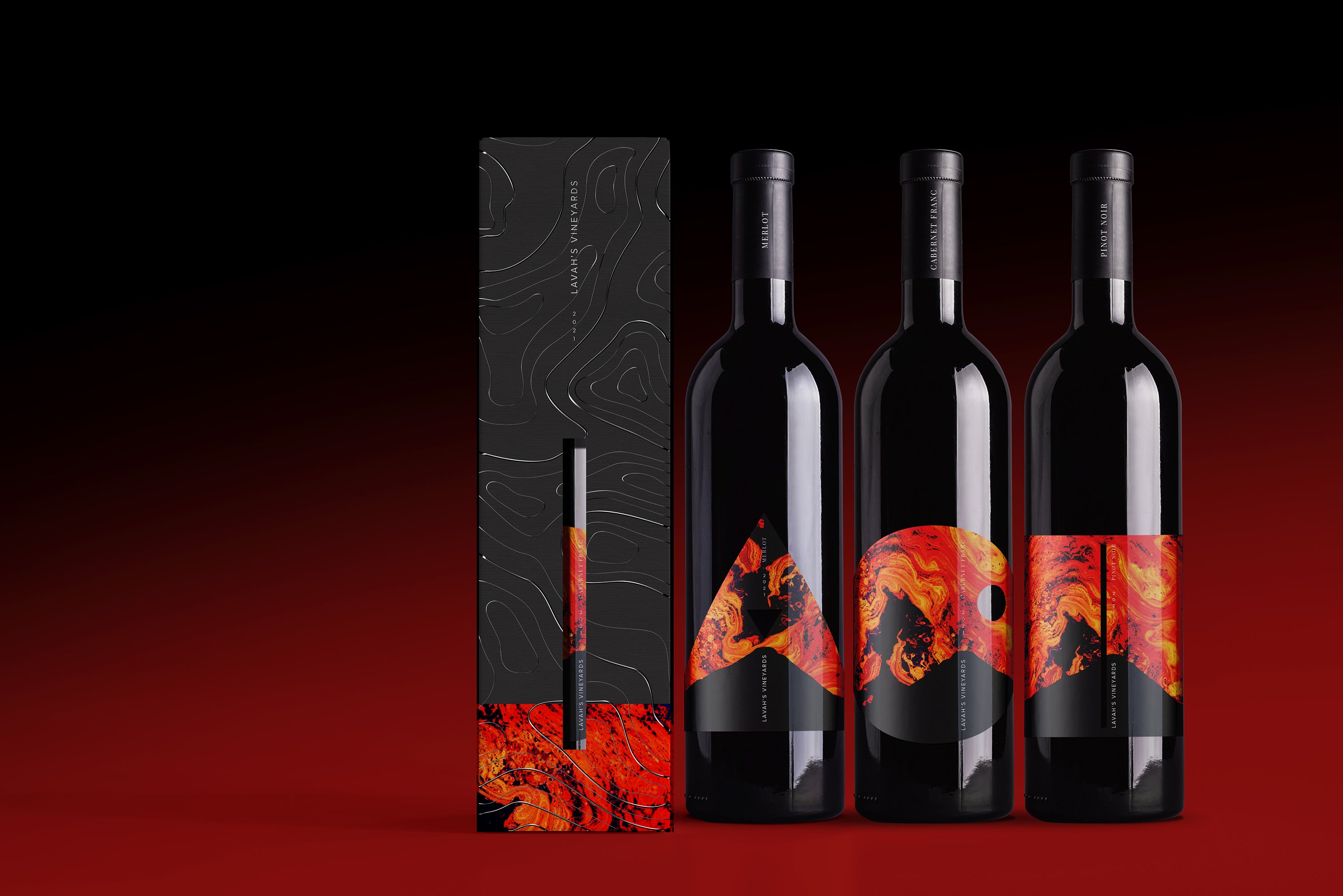 application image showing printed uv image on wine bottle