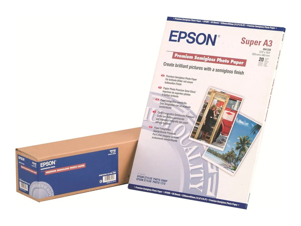 Epson Premium Semigloss Photo Paper (170) | Rolls