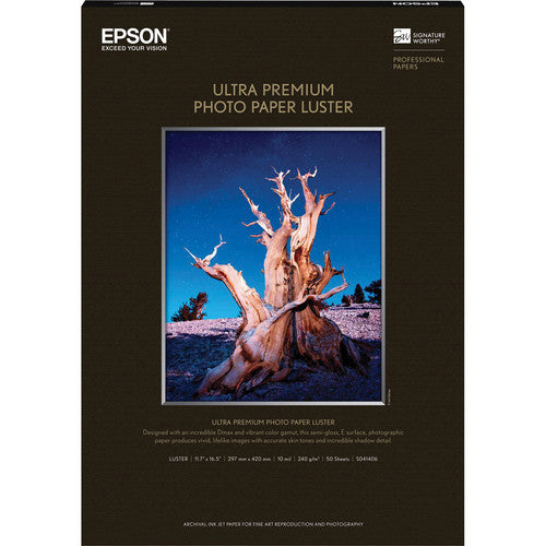 Epson Ultra Premium Photo Paper Luster | Sheets