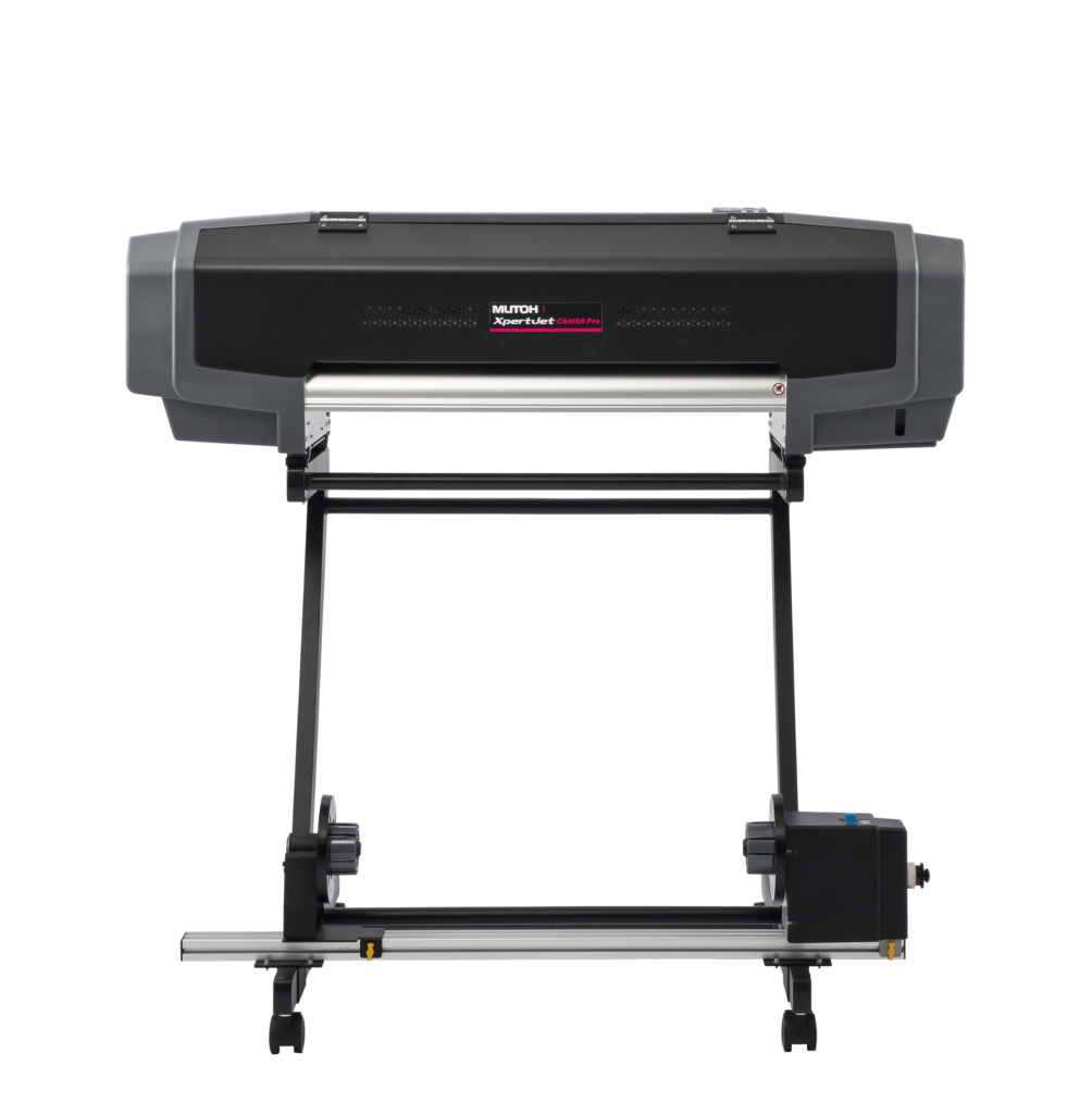 Mutoh XpertJet C641SR Pro Printer/Cutter with stand, ideal for professional printing applications