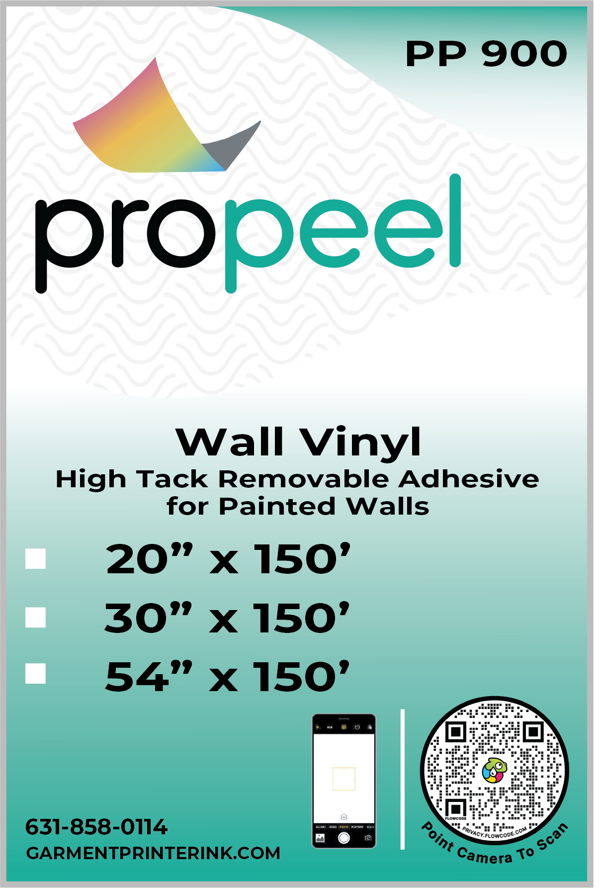 wall vinyl with high tack removable adhesive for painted walls