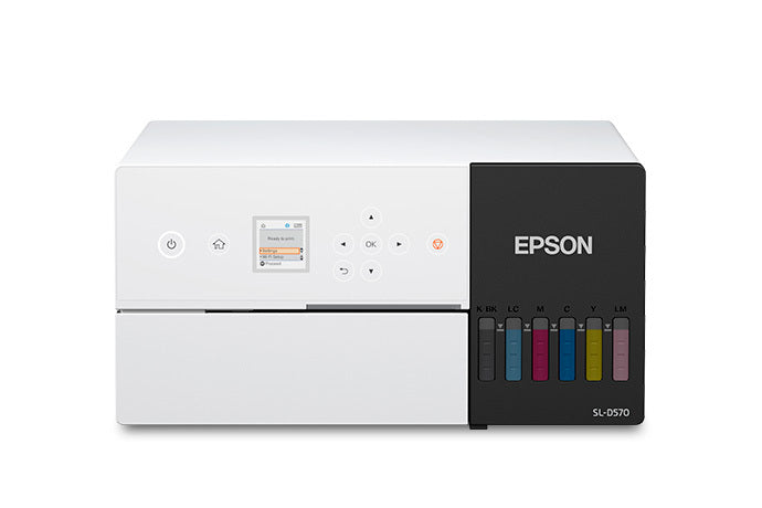 Epson SureLab D570 closed front view