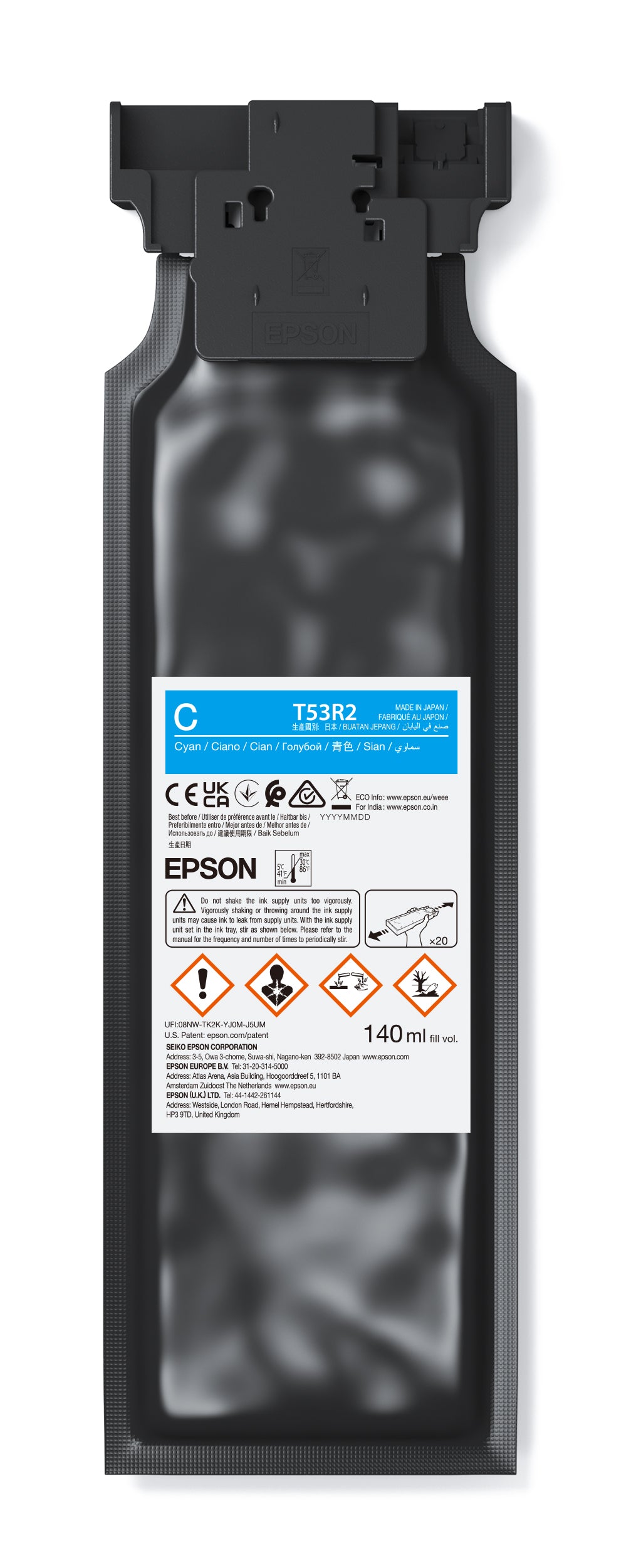 Epson UltraChrome UV Ink 140ml - 0