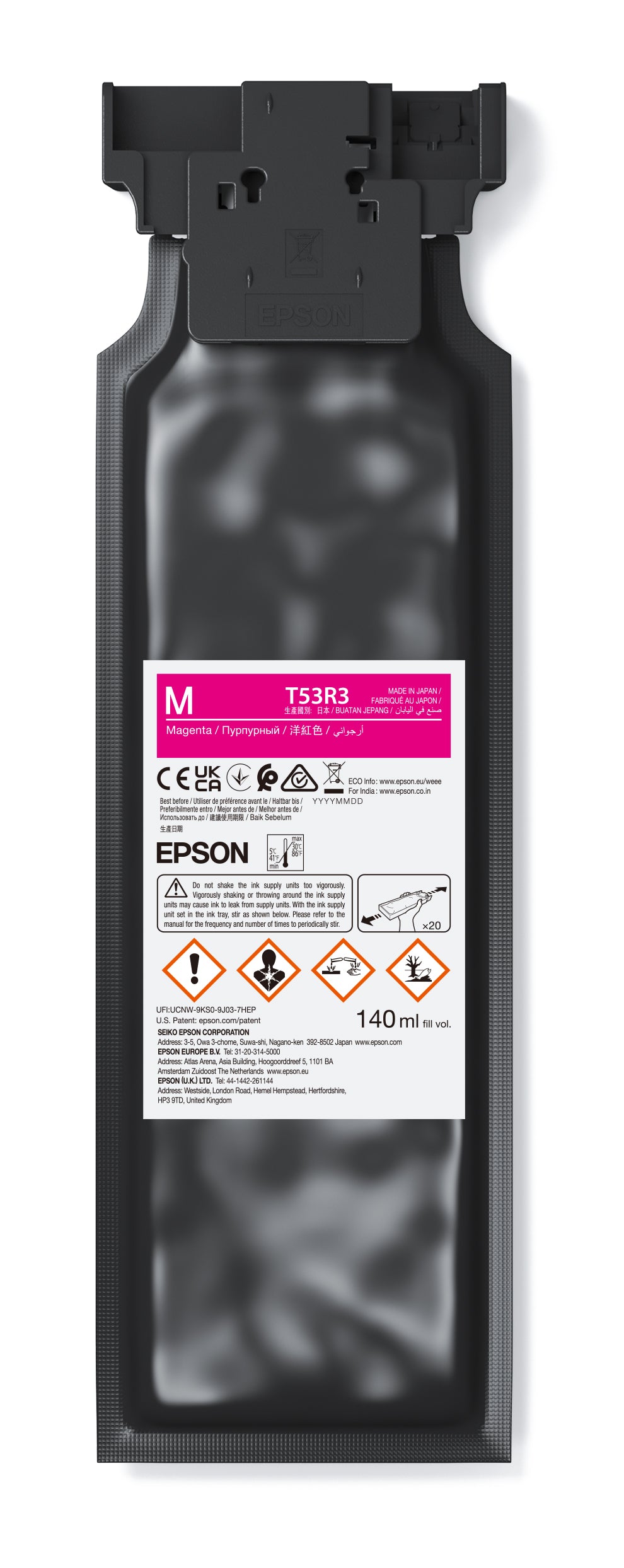 Epson UltraChrome UV Ink 140ml