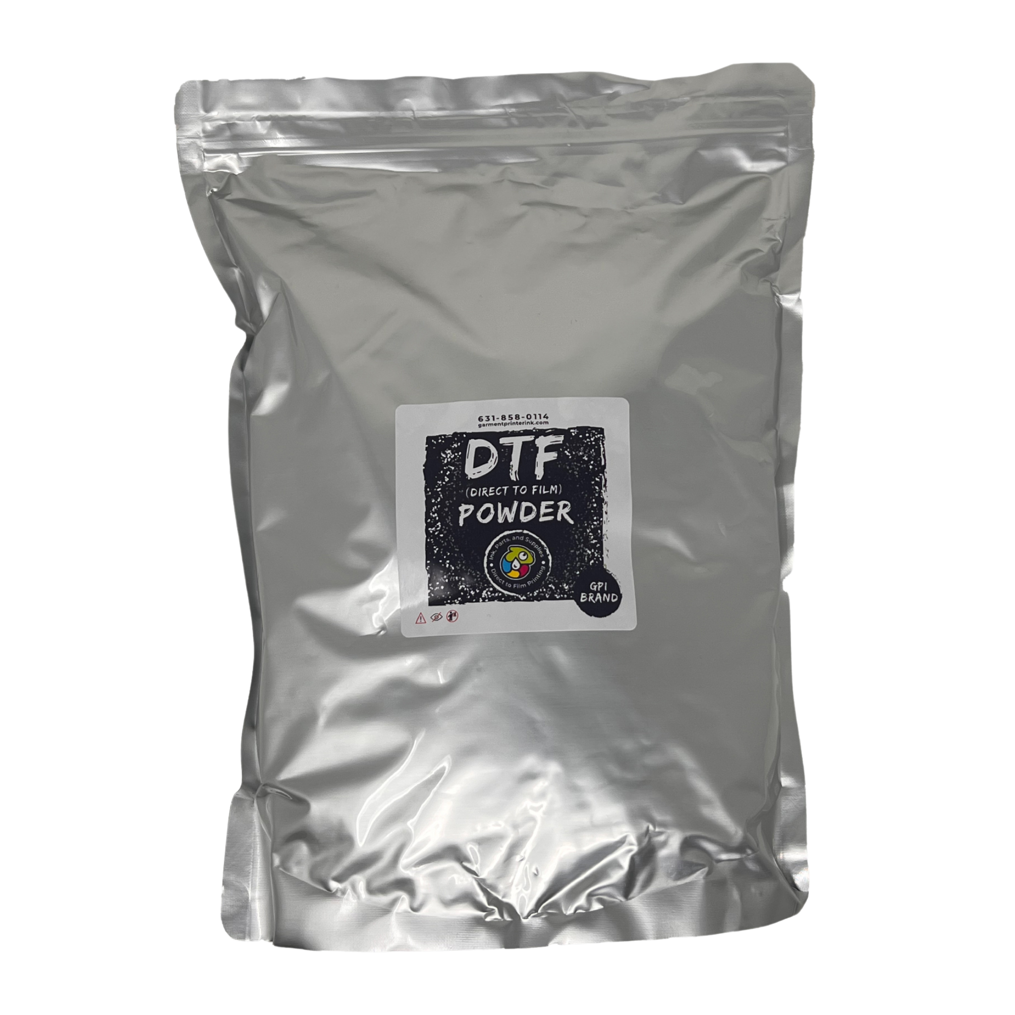 direct to film white powder 1 kg bag. DTF White Powder tpu shaker powder. 