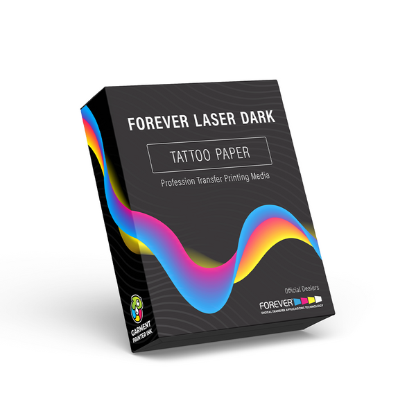 Removable tattoo paper for laser printers Brand: FOREVER Dimension: A4  Quantity in package: 100
