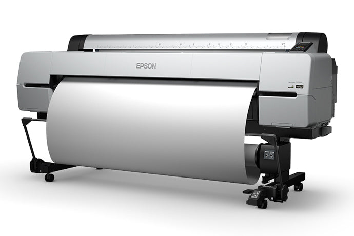 Epson SureColor P20000 Printer side view with blank paper