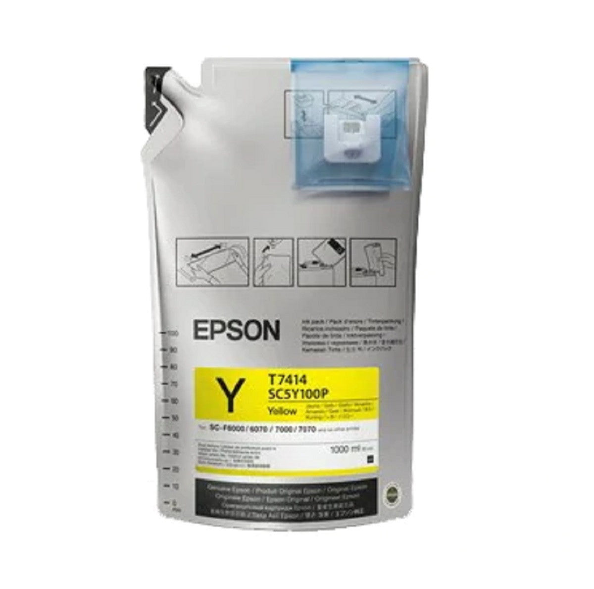 epson T741 Ink Bag - yellow