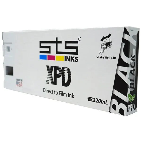 black  dtf ink cartridge 220ml for xpd direct to film printer