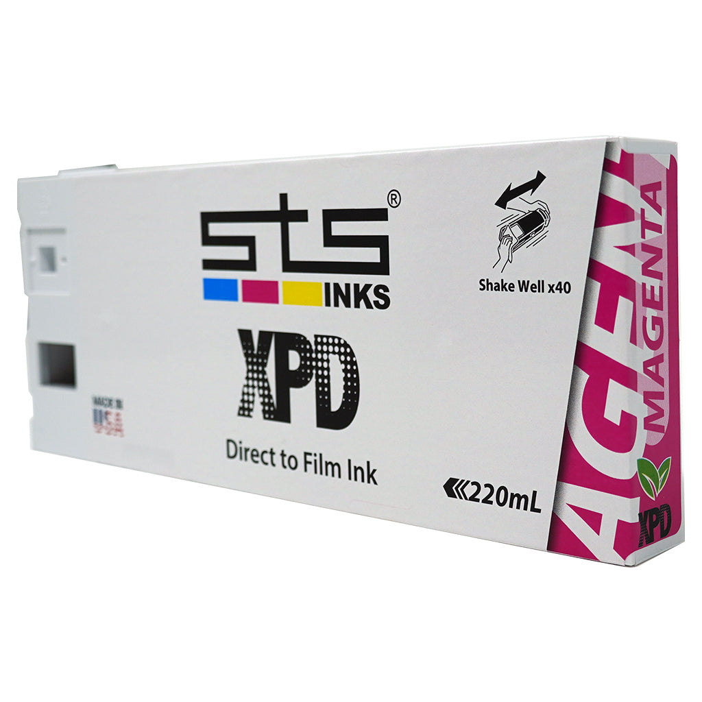 magenta dtf ink cartridge 220ml for xpd direct to film printer