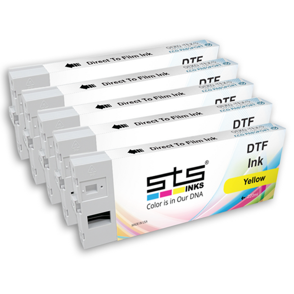 STS XPD-724 DTF Printer Cartridge Package : Garment Printer Ink