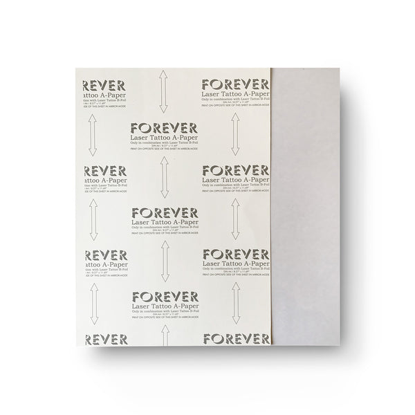 Forever Temporary Tattoo Paper for Toner Printers (100 Pack)