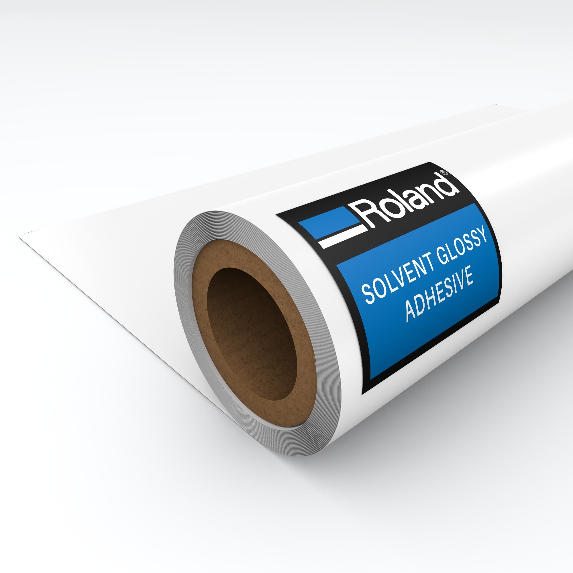 Roland Solvent Glossy Paper With Adhesive | Garment Printer Ink