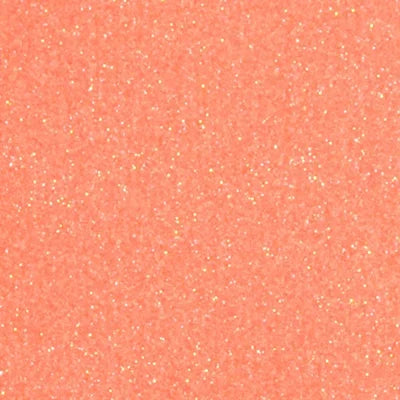 Siser Glitter White and Neon 12" Vinyl - Neon Grapefruit